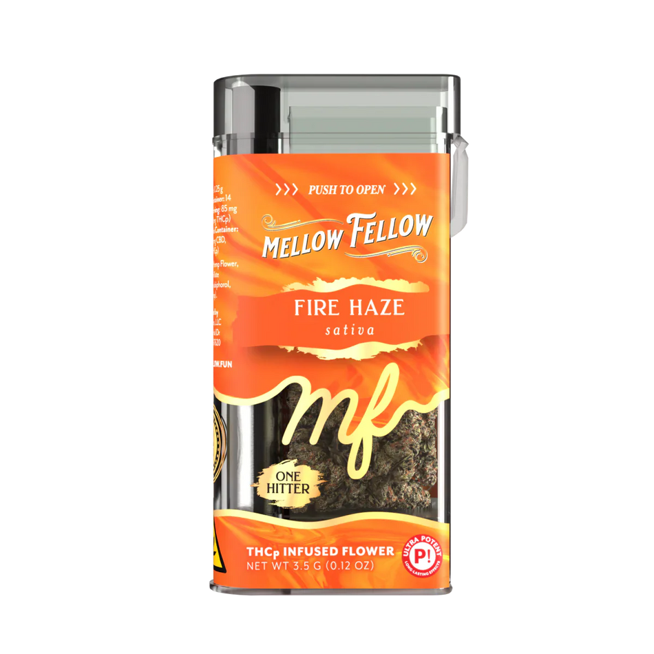 THCp 3.5g Infused Flower + One Hitter - Fire Haze (Sativa)