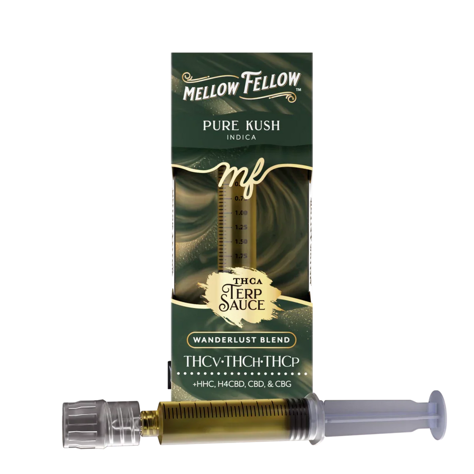 Wanderlust Blend - Terp Sauce 2ml Syringe - Pure Kush (Indica)