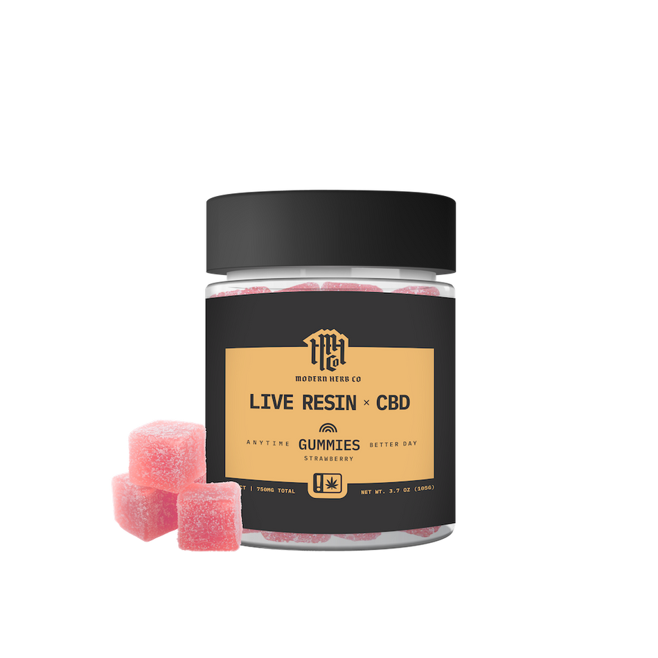 The Hemp Collect Mood Gummies: Live Resin CBD, 25mg x 30ct