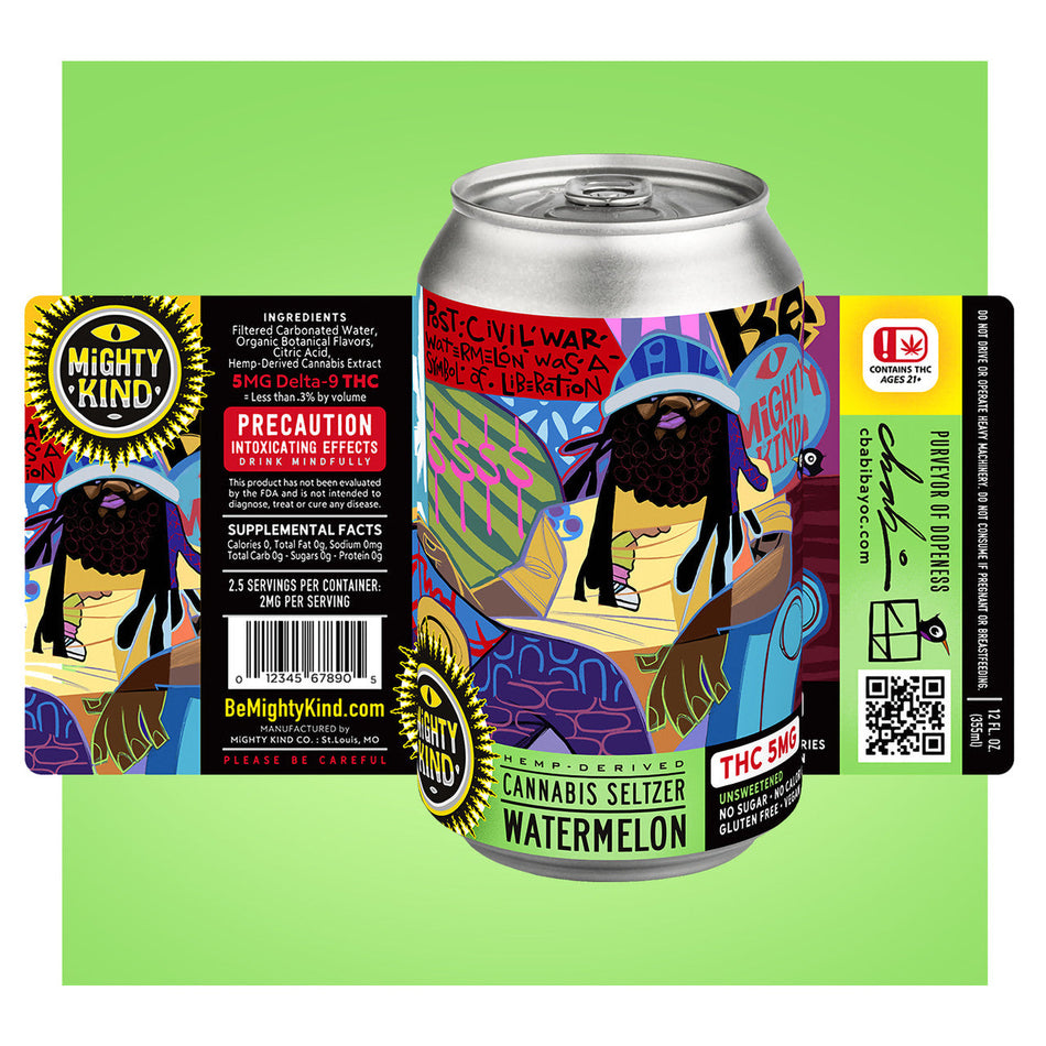 Mighty Kind Drinks: ***Artist Series***  Cbabi Bayoc