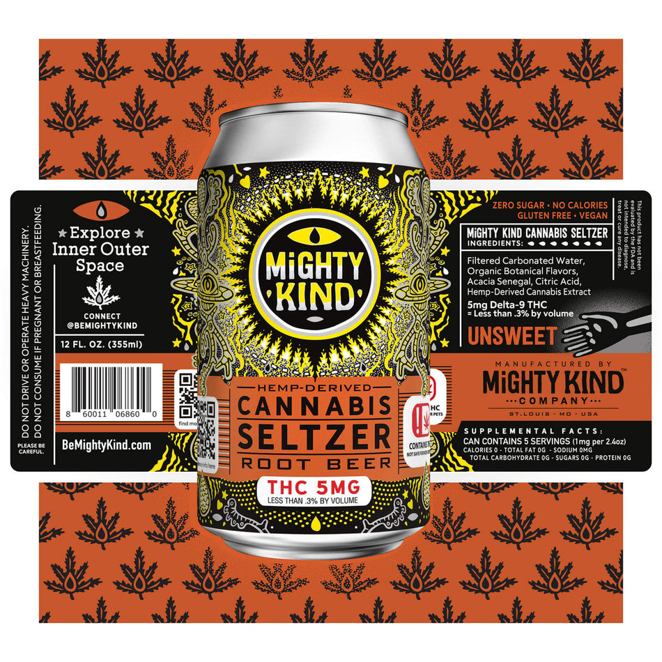 Mighty Kind Drinks: Root Beer 5mg