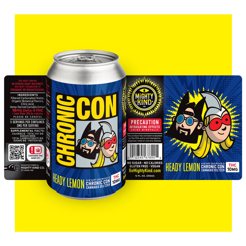 Mighty Kind Drinks: Chronic Con Lemon 10mg