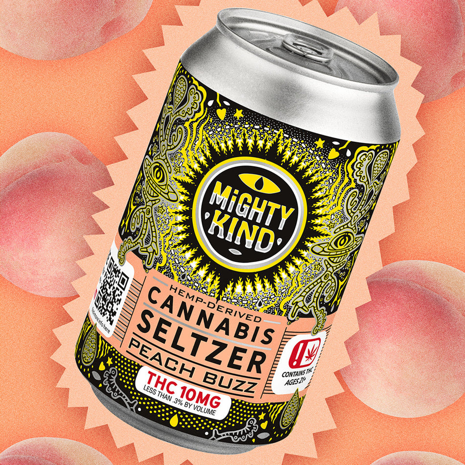 Mighty Kind Drinks: Peach Buzz 10mg