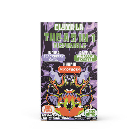 Elyxr THCA 3-in-1 Disposable 4 Grams (4000mg) Best Sales Price - Vape Pens