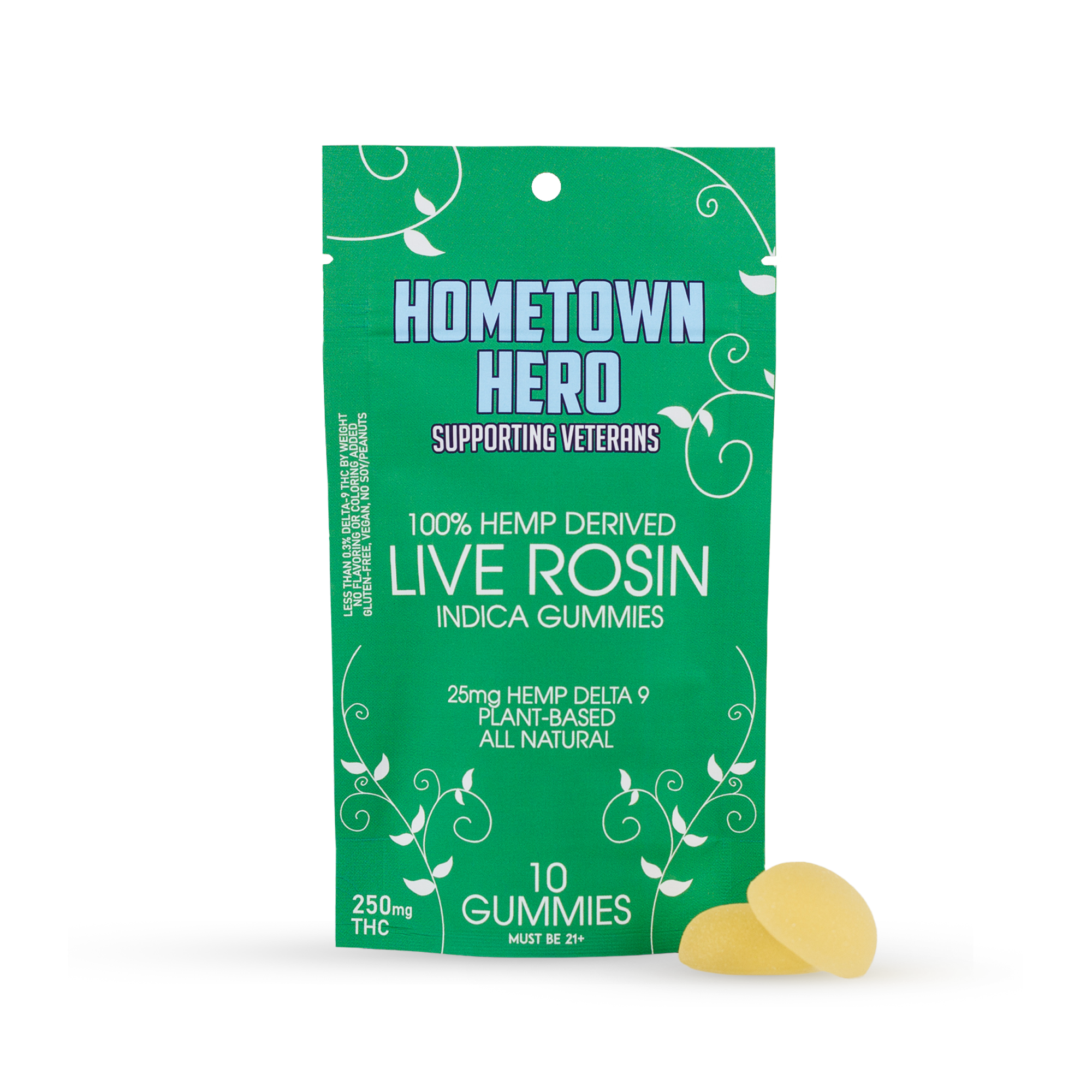 Hometown Hero Delta-9 THC Live Rosin Gummies Best Sales Price - Gummies