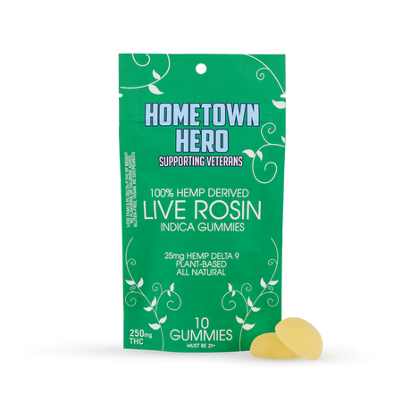 Hometown Hero Delta-9 THC Live Rosin Gummies Best Sales Price - Gummies