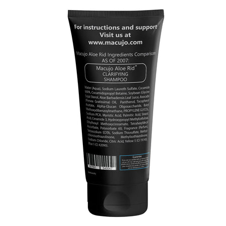 Macujo Aloe Rid + Zydot Ultra Clean Shampoo Best Sales Price - Smoke Odor Eliminators