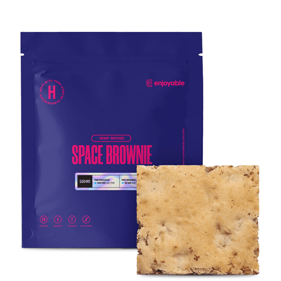 Enjoyable -  Space Brownie - Delta-8 THC - 1000MG