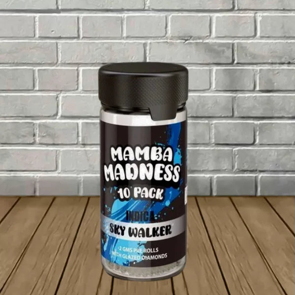 Mamba Madness Diamond Glazed Pre-Roll Jar 10ct
