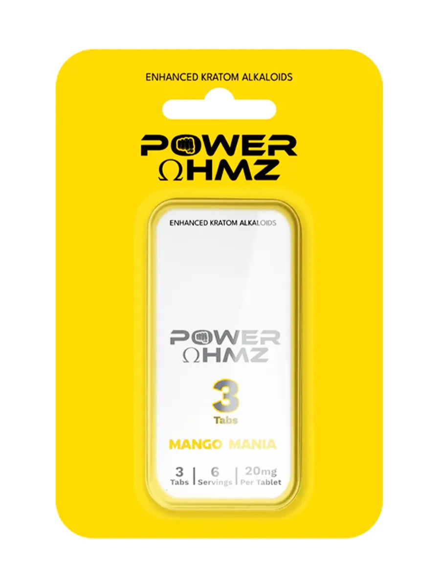 Mango Mania Power 7OHMZ Enhances Kratom Alkaloids 3ct