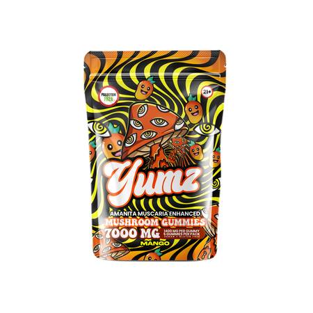 YUMZ - Mango ( Amanita Muscaria Mushroom Gummies ) Best Sales Price - Gummies