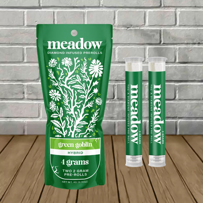 Meadow Diamond Infused THCa Prerolls 4g