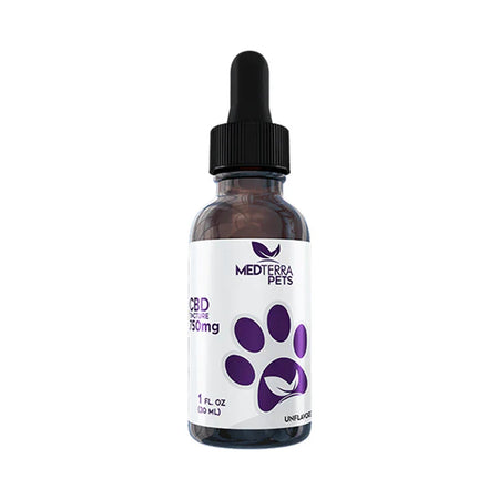 Medterra - CBD Pet Tincture - Unflavored - 150mg-750mg Best Sales Price - Pet CBD