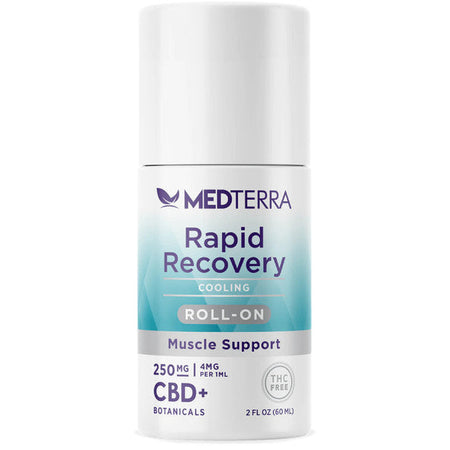 Medterra - CBD Topical - Relief + Recovery Cooling Roll-On - 250mg-500mg Best Sales Price - Beauty