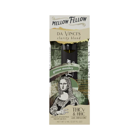 Mellow Fellow da Vinci's Clarity Blend Grease Monkey Best Sales Price - CBD