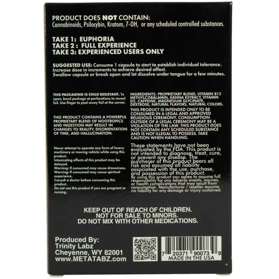 Meta Tabz KetaKapz Capsules 6pk