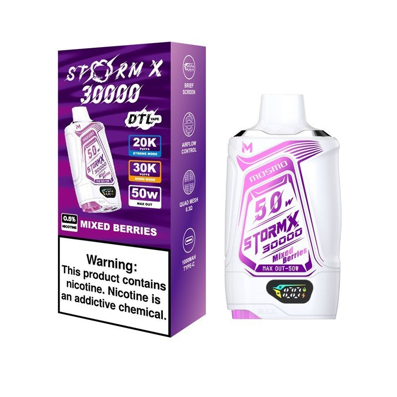 Mosmo Storm X 30000 Disposable Vape (30ml ,2%)