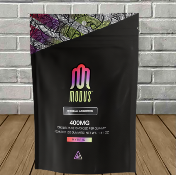 Modus 1:1 Delta 9 THC + CBD Gummies 400mg Best Sales Price - Gummies