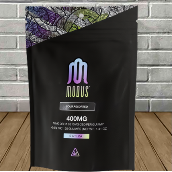 Modus 1:1 Delta 9 THC + CBD Gummies 400mg Best Sales Price - Gummies