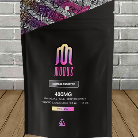 Modus 1:1 Delta 9 THC + CBD Gummies 400mg Best Sales Price - Gummies