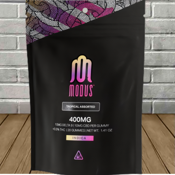 Modus 1:1 Delta 9 THC + CBD Gummies 400mg Best Sales Price - Gummies