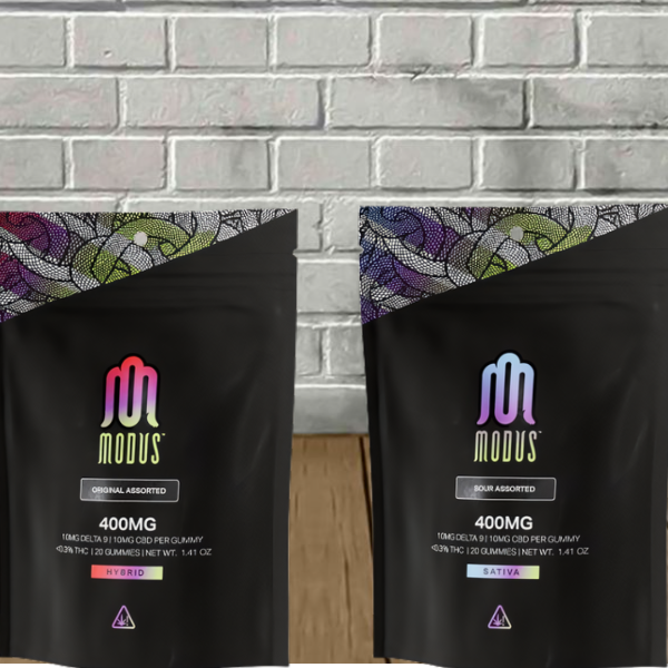 Modus 1:1 Delta 9 THC + CBD Gummies 400mg Best Sales Price - Gummies