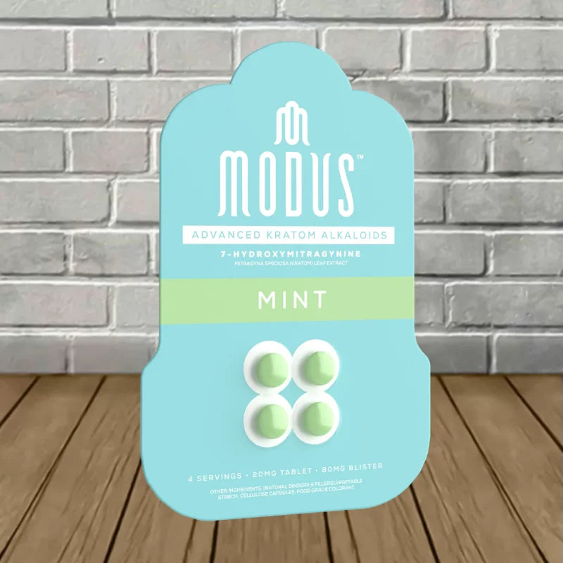 Modus Advanced Kratom Alkaloids 7-Hydroxy Extract Tablets 4ct