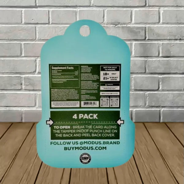 Modus Advanced Kratom Alkaloids 7-Hydroxy Extract Tablets 4ct