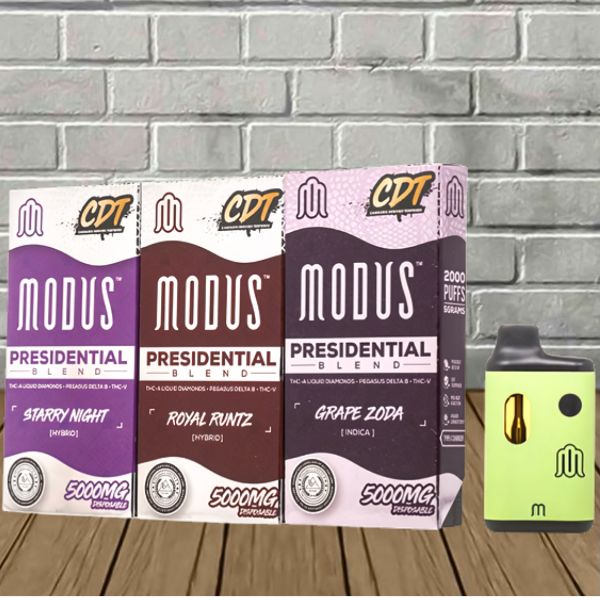 Modus Presidential Blend Disposable 5g Best Sales Price - Vape Pens