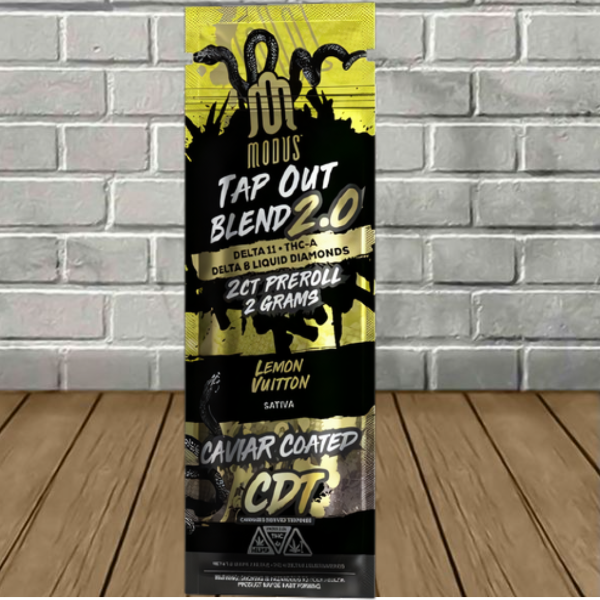 Modus Tap Out Blend 2.0 Caviar Coated Pre-Rolls 2ct | 4g Best Sales Price - Pre-Rolls