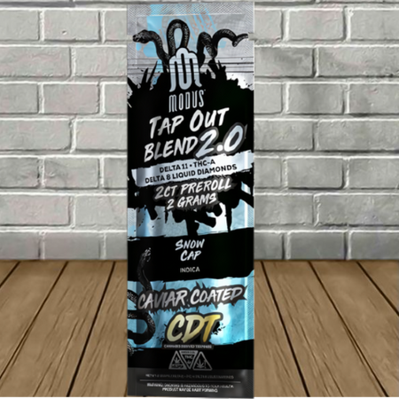 Modus Tap Out Blend 2.0 Caviar Coated Pre-Rolls 2ct | 4g Best Sales Price - Pre-Rolls