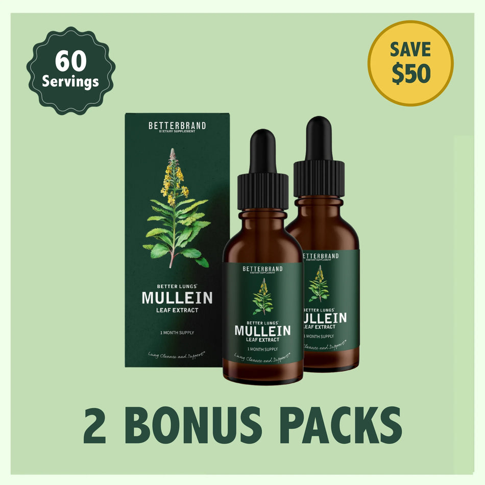 BetterBrand Mullein Leaf Extract 2-Pack