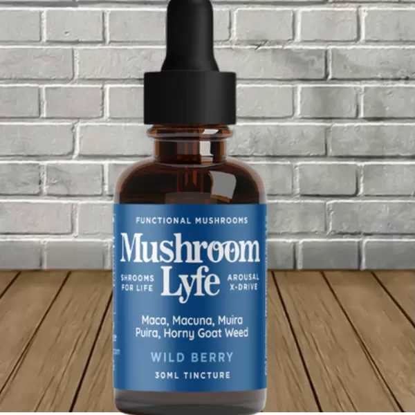Mushroom Lyfe Functional Mushroom Arousal Tincture Best Sales Price - Tincture Oil
