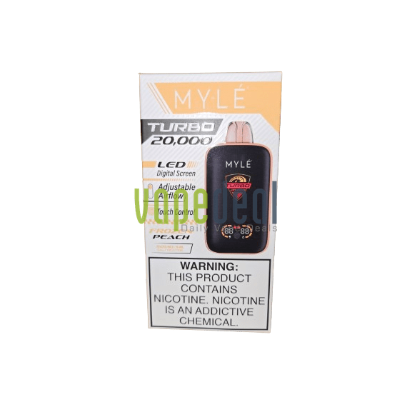 Myle Turbo Disposable 20000 Puffs - Frozen Peach