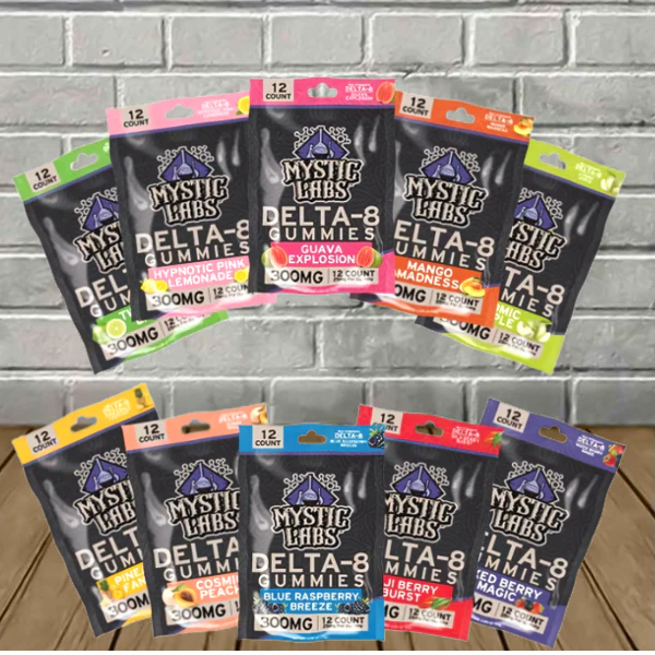 Mystic Labs Delta 8 THC Gummies 300mg