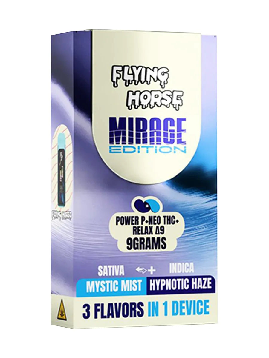 Mystic Mist | Hypnotic Haze Flying Horse 3in1 Mirage Edition Vape 9G
