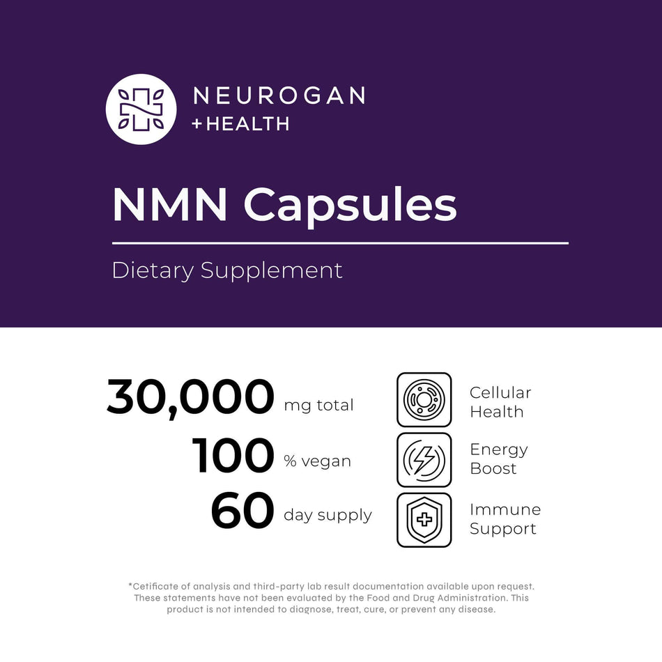 Neurogan Health NMN Capsules 500MG