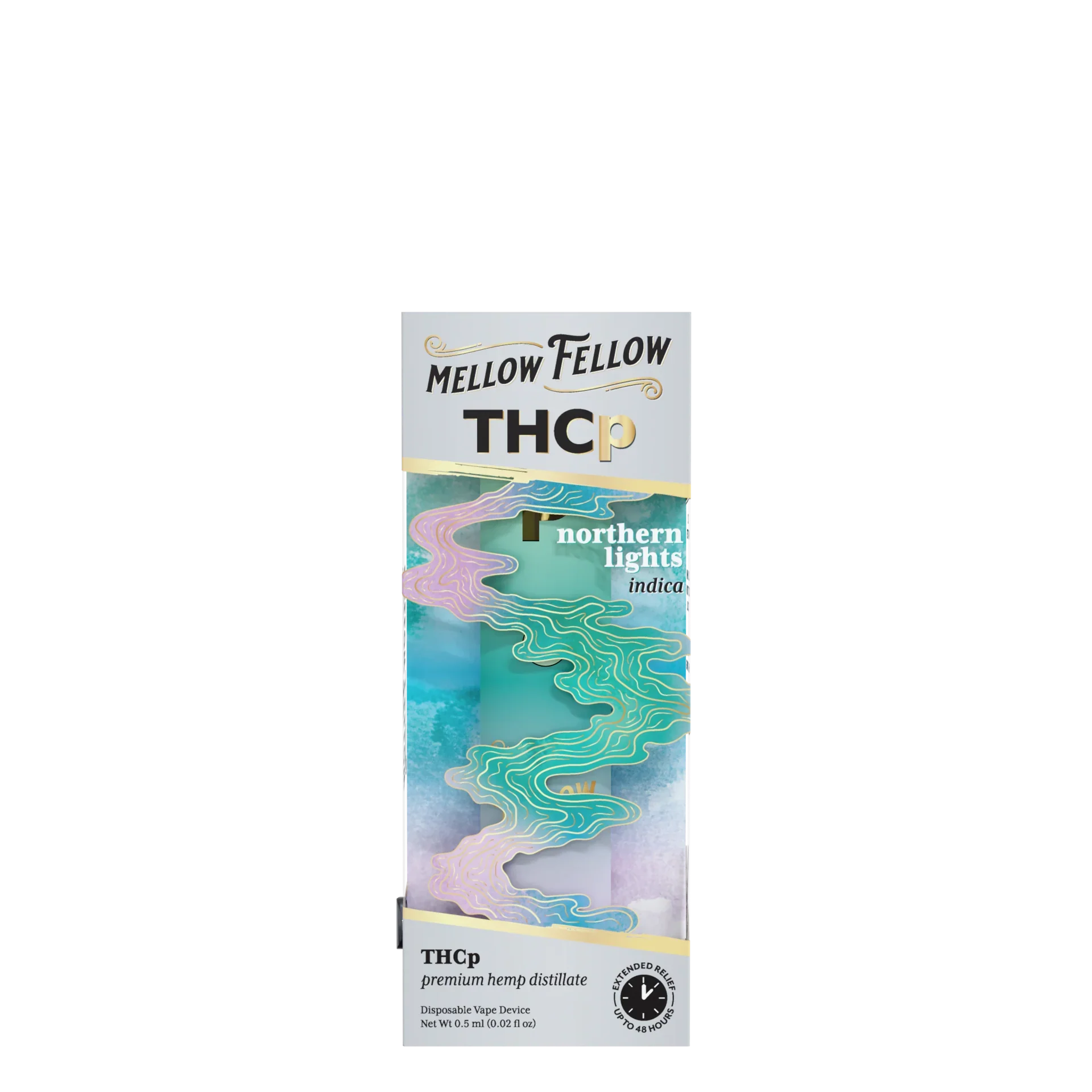 Mellow Fellow THCp 0.5g Disposable Vape - Northern Lights (Indica) Best Sales Price - Vape Pens