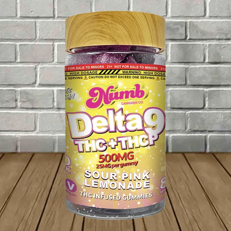 Numb Cannabis Co Delta 9 THC + THCP Gummies 500mg Best Sales Price - Gummies
