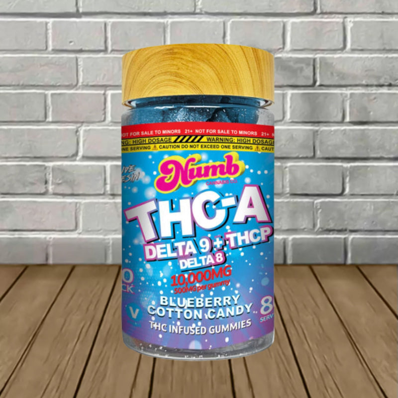 Numb THCp + D8 + D9 Gummies 10000mg