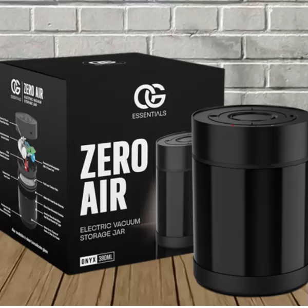 OG Essentials Zero Air Electronic Vacuum Storage Jar Best Sales Price - CBD