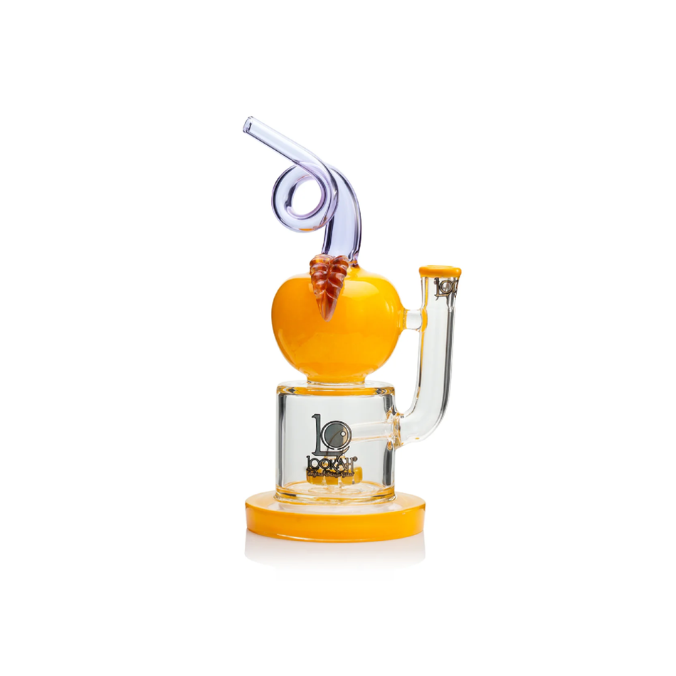 Lookah 9” Cute Apple Percolator Dab Rig (WPC1222YL)