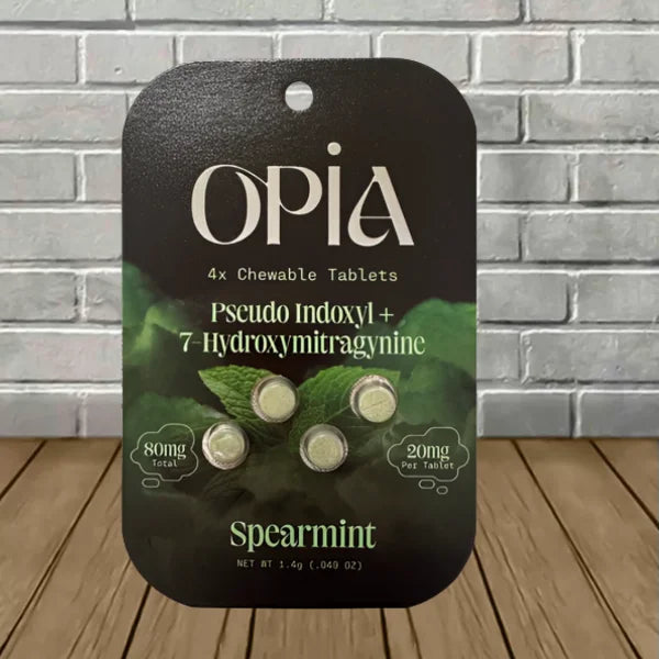 OPiA Pseudoindoxyl + 7-Hydroxymitragynine Chewable Tablets 4ct