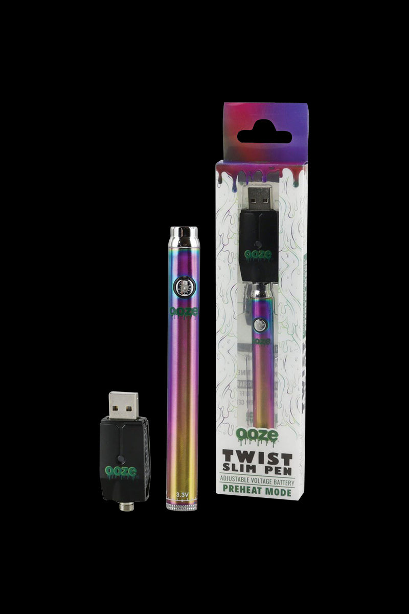 Ooze Slim Twist Battery with Charger Best Sales Price - Vaporizers
