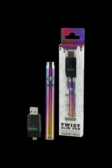 Ooze Slim Twist Battery with Charger Best Sales Price - Vaporizers