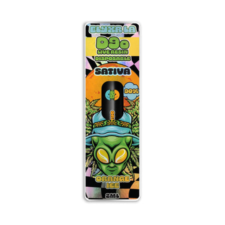 Elyxr D9o Live Resin 90% Disposable 2 Grams (2000mg) Best Sales Price - Vape Pens