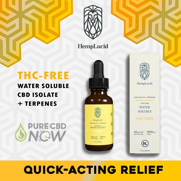 Organic Hemplucid Full-Spectrum Water Soluble Best Sales Price - Topicals