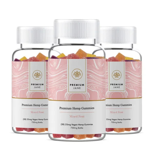 CBD Gummies Three-Pack (750mg)