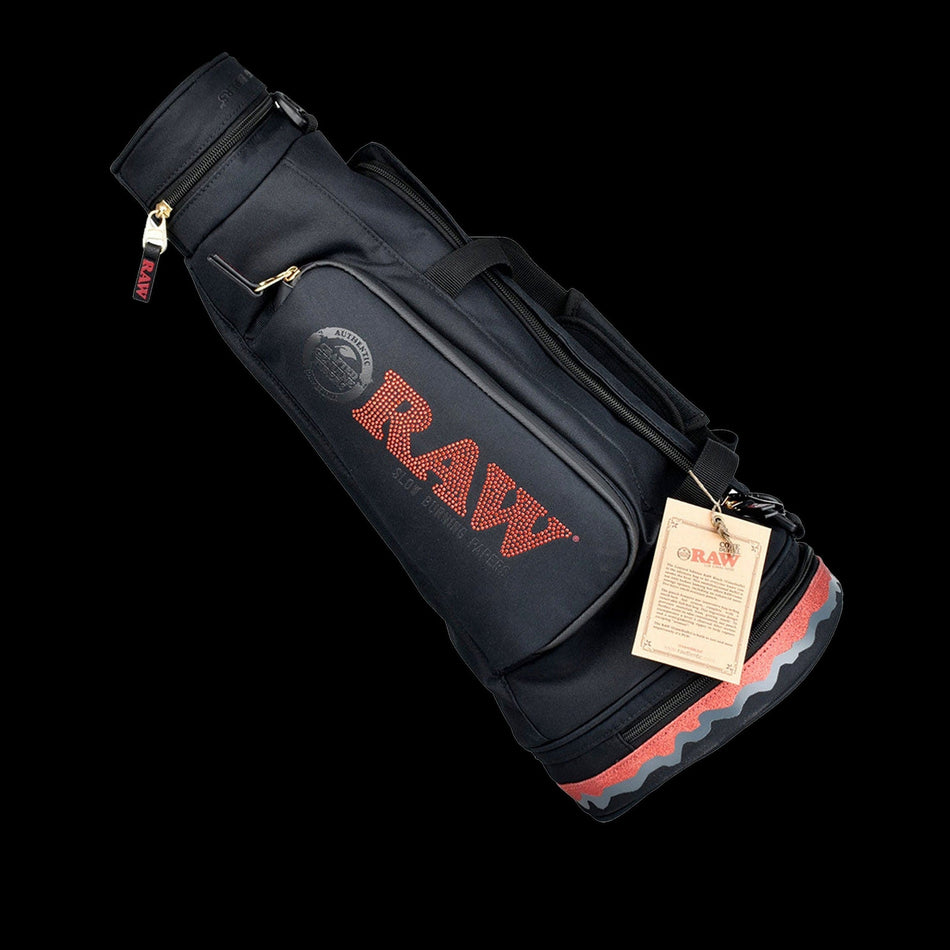 RAW Multi-Compartment Cone Duffel Bag - Black Best Sales Price - Merch & Accesories