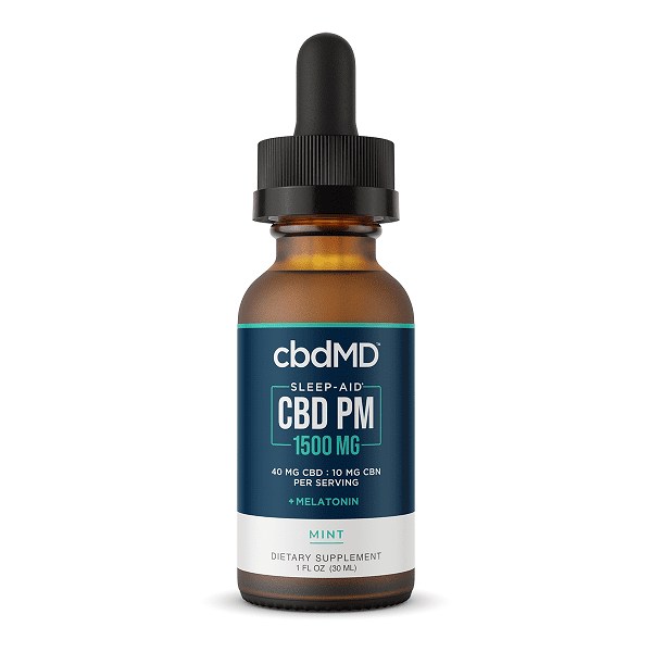 cbdMD CBD Oil PM Tincture Drops 30mL 500mg Best Sales Price - Tincture Oil